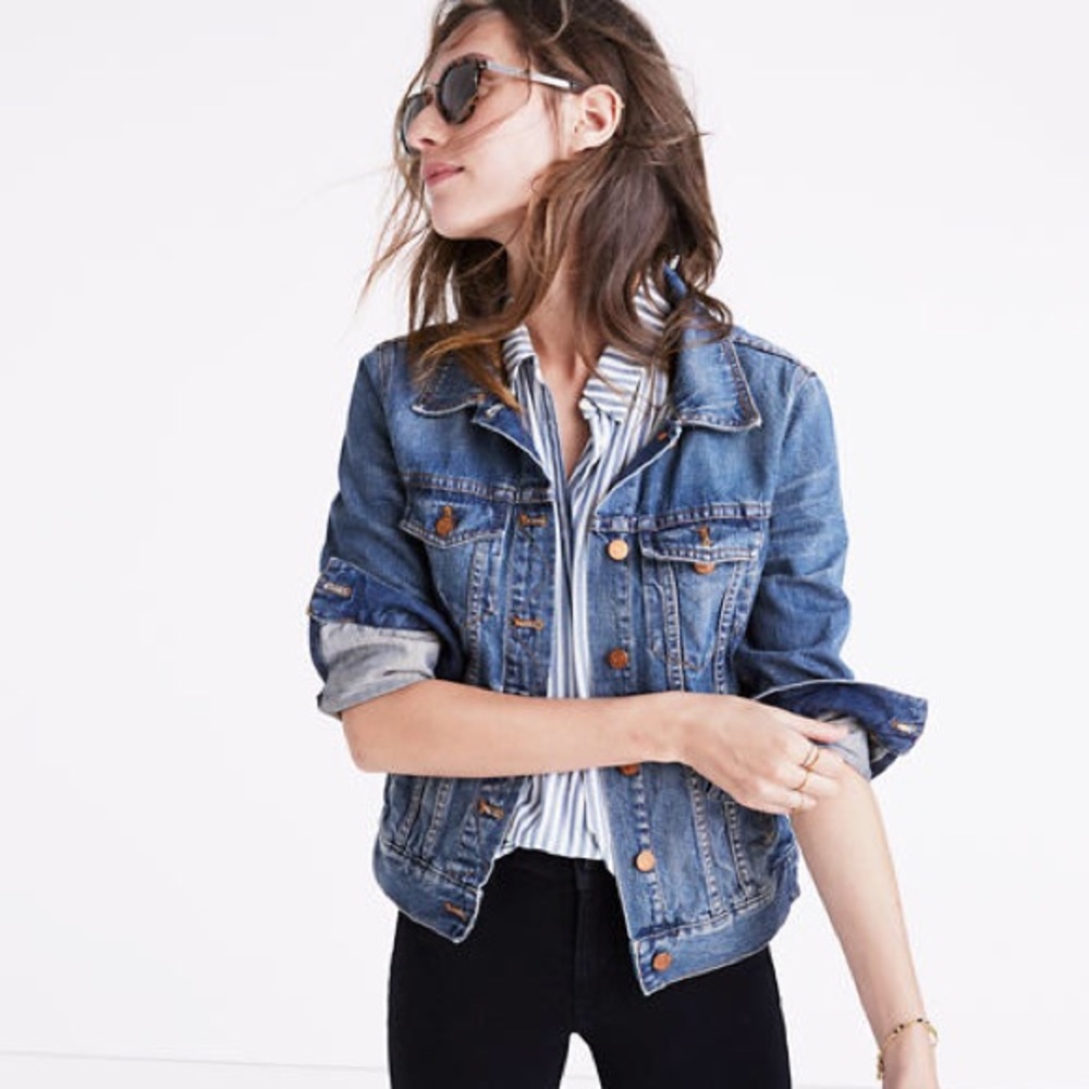 Madewell The Jean Jacket in Pinter Wash